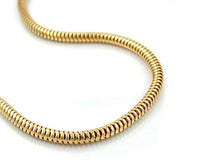 Load image into Gallery viewer, Gold Plated Snake Chain - High Quality European Gold Plated
