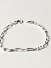 Charger l&#39;image dans la galerie, Bracelet/Gourmette en argent massif 925/1000 - Maille jaseron
